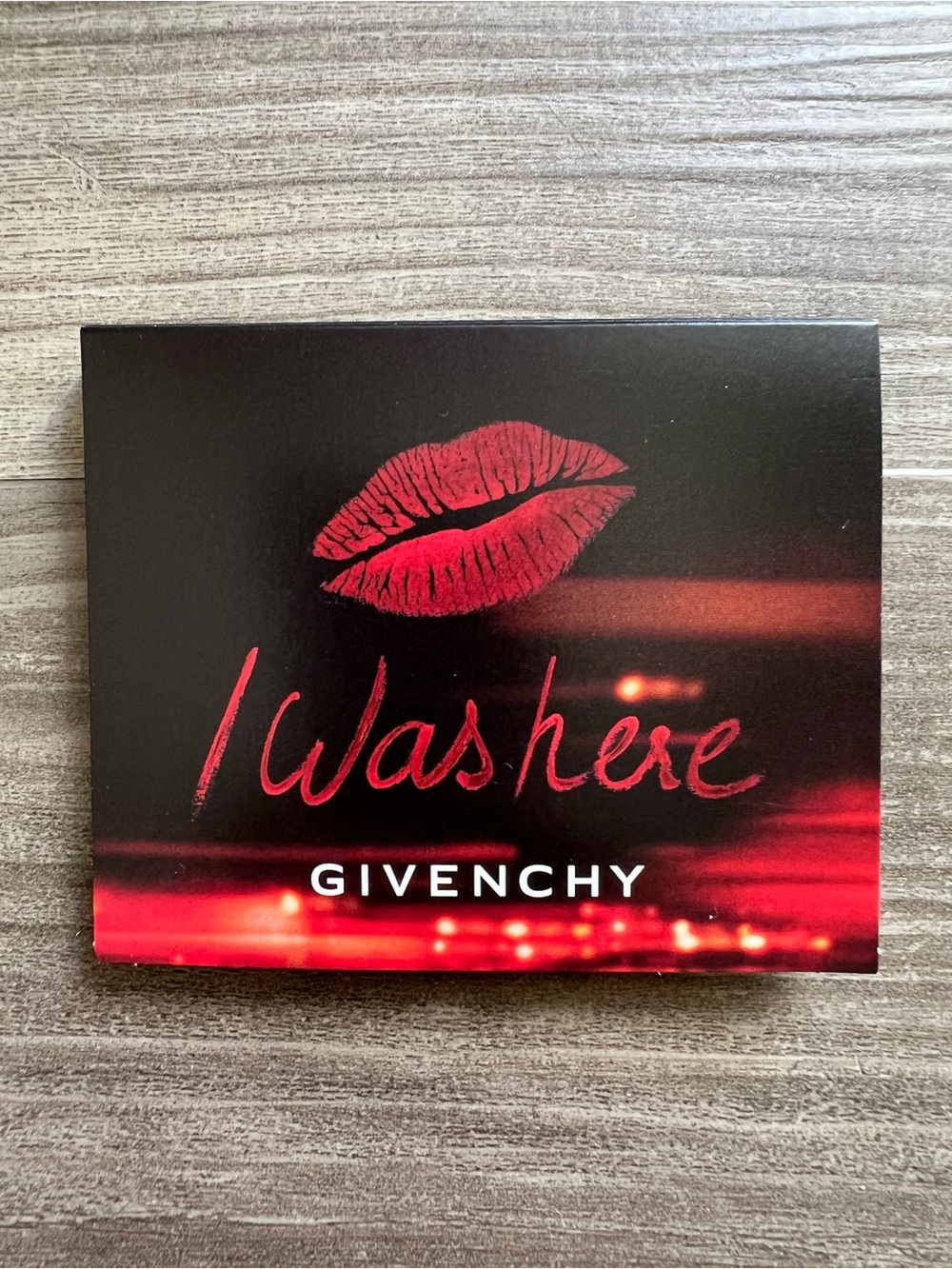 GIVENCHY • Rouge Interdit Red Lip Sample Trio Card
